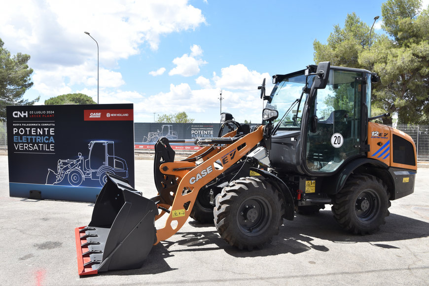 CNH otwiera linię produkcyjną elektrycznych kompaktowych ładowarek kołowych w Lecce